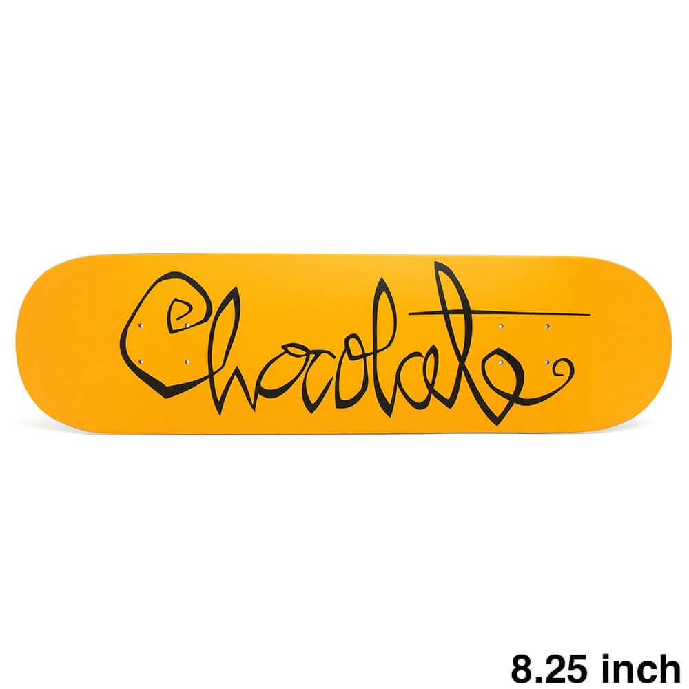 CHOCOLATE DECK チョコレート デッキ CARLISLE AIKENS OG SCRIPT 8.25（CB4722） スケートボード スケボー