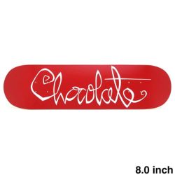 CHOCOLATE DECK チョコレート デッキ STEVIE PEREZ OG SCRIPT 8.0（CB4724） スケートボード スケボー