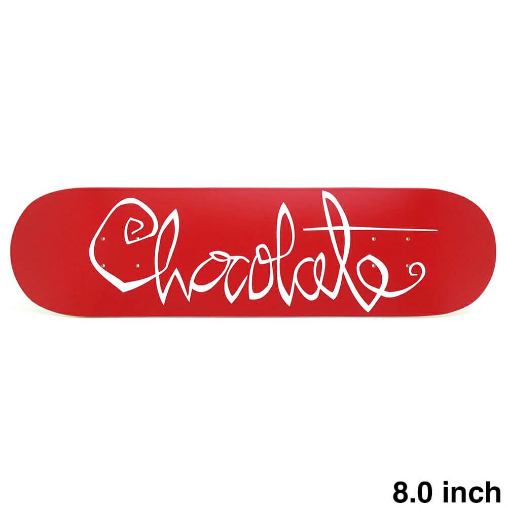 CHOCOLATE DECK チョコレート デッキ STEVIE PEREZ OG SCRIPT 8.0（CB4724） スケートボード スケボー