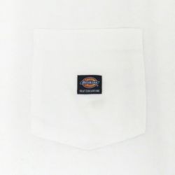 DICKIES SKATEBOARDING T-SHIRT ディッキーズ スケートボーディング Tシャツ RELAXED FIT POCKET WHITE スケートボード スケボー 2