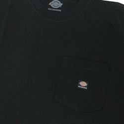 DICKIES SKATEBOARDING T-SHIRT ディッキーズ スケートボーディング Tシャツ RELAXED FIT POCKET BLACK スケートボード スケボー 1