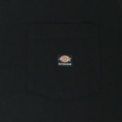 DICKIES SKATEBOARDING T-SHIRT ディッキーズ スケートボーディング Tシャツ RELAXED FIT POCKET BLACK スケートボード スケボー 2