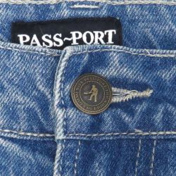 PASS~PORT JEANS パスポート パンツ ジーンズ DENIM WORKERS CLUB R41 WASHED LIGHT INDIGO スケートボード スケボー 2