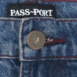 PASS~PORT JEANS パスポート パンツ ジーンズ DENIM WORKERS CLUB R41 WASHED DARK INDIGO スケートボード スケボー 2