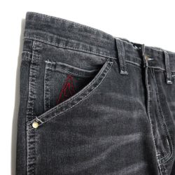 APRIL JEANS エイプリル パンツ ジーンズ WASHED BLACK CARPENTER JEANS WASHED BLACK スケートボード スケボー 1