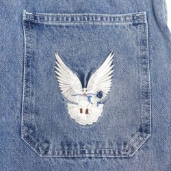 APRIL JEANS エイプリル パンツ ジーンズ BLUE DOVE JEANS LIGHT BLUE スケートボード スケボー 10