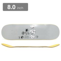 POLAR DECK ポーラー デッキ DANE BRADY PIGEONS WHITE 8.0 スケートボード スケボー | スケートボード のカリフォルニアストリート