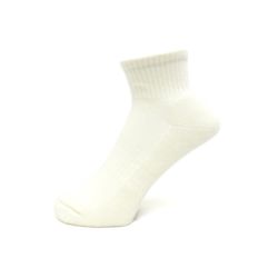  EVISEN SOCKS エビセン ソックス 靴下 E LOGO ANKLE SOCKS WHITE スケートボード スケボー 1