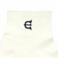  EVISEN SOCKS エビセン ソックス 靴下 E LOGO ANKLE SOCKS WHITE スケートボード スケボー 4