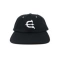 EVISEN CAP エビセン キャップ ONE-UP 6 PANEL BLACK スケートボード スケボー 1