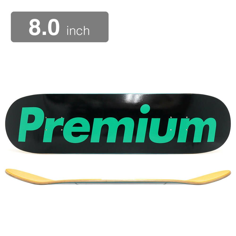 PREMIUM DECK プレミアム デッキ TEAM SUPREMIUM PEPPERMINT GREEN 8.0 スケートボード スケボー