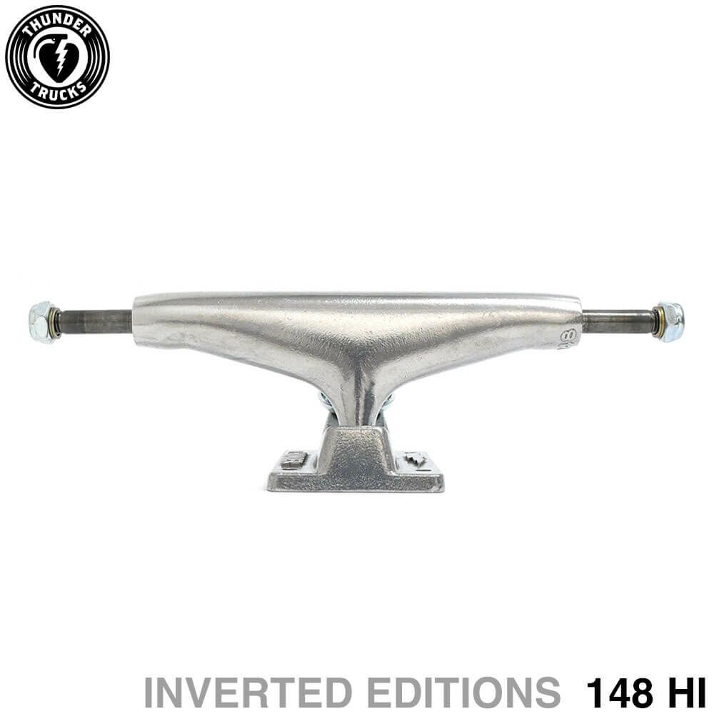 THUNDER TRUCK サンダー トラック INVERTED EDITIONS 148 HI シルバー スケートボード スケボー