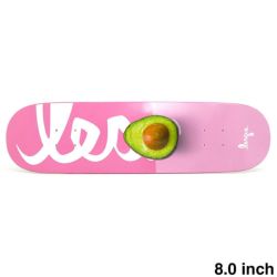 LESQUE DECK レスケ デッキ TEAM AVOCADO PINK 8.0 スケートボード スケボー