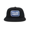 PASS~PORT CAP パスポート キャップ YEARBOOK LOGO WORKERS BLACK スケートボード スケボー 1