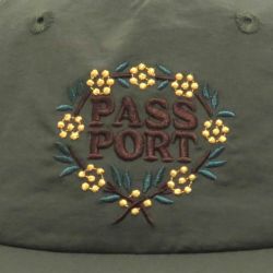 PASS~PORT CAP パスポート キャップ WATTLE RPET WORKERS MILITARY/CHOCOLATE スケートボード スケボー 4