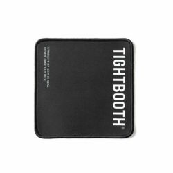 TIGHTBOOTH（TBPR）MOUSE PAD タイトブース マウスパッド LABEL LOGO MOUSE PAD BLACK スケートボード スケボー 