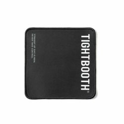TIGHTBOOTH（TBPR）MOUSE PAD タイトブース マウスパッド LABEL LOGO MOUSE PAD BLACK スケートボード スケボー 