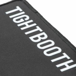 TIGHTBOOTH（TBPR）MOUSE PAD タイトブース マウスパッド LABEL LOGO MOUSE PAD BLACK スケートボード スケボー 2