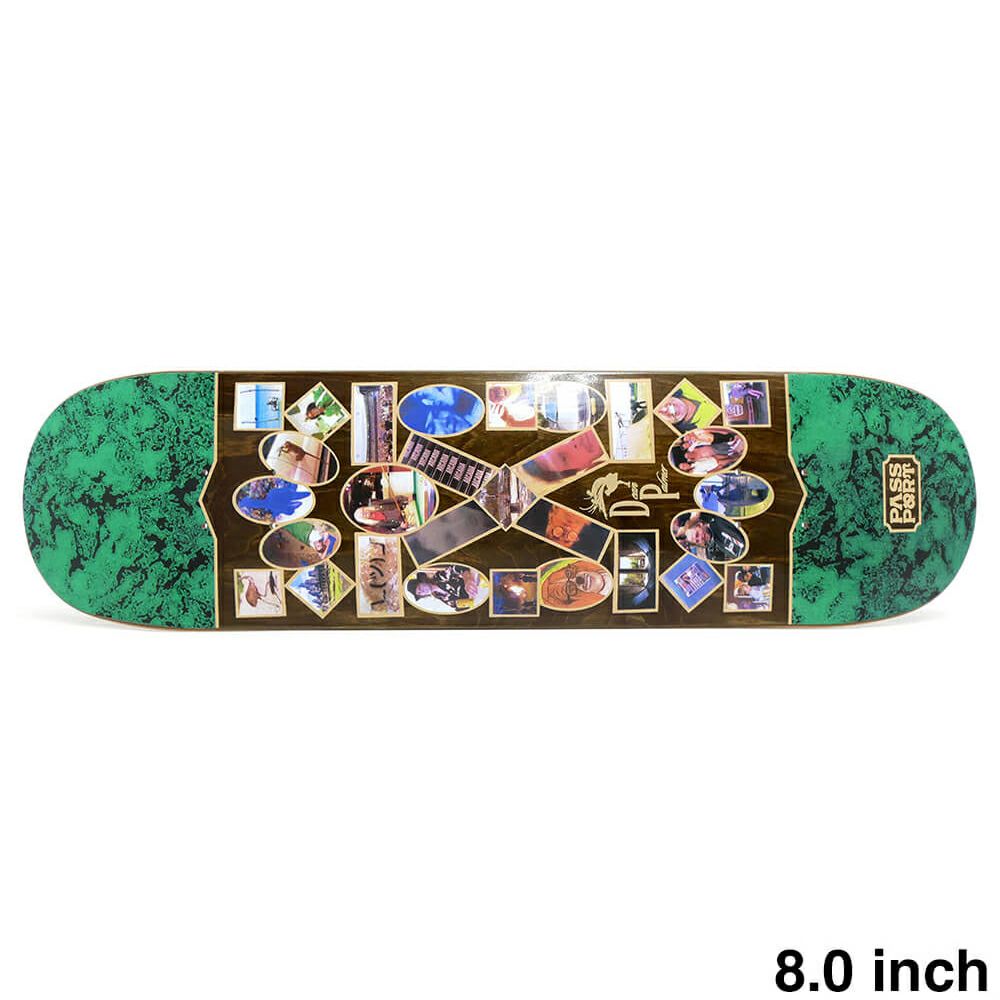 PASS~PORT DECK パスポート デッキ DEAN PALMER YEARBOOK 8.0 スケートボード スケボー