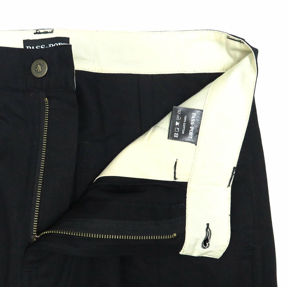  PASS~PORT PANTS パスポート パンツ ジーンズ LEAGUES CLUB R42 BLACK スケートボード スケボー 3