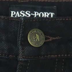 PASS~PORT JEANS パスポート パンツ ジーンズ WORKERS CLUB JEANS R42 WASHED BLACK スケートボード スケボー 2