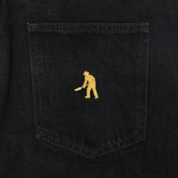 PASS~PORT JEANS パスポート パンツ ジーンズ WORKERS CLUB JEANS R42 WASHED BLACK スケートボード スケボー 8
