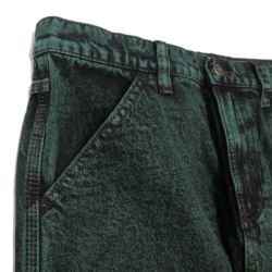 PASS~PORT JEANS パスポート パンツ ジーンズ WORKERS CLUB JEANS DARK GREEN OVERDYE スケートボード スケボー 1