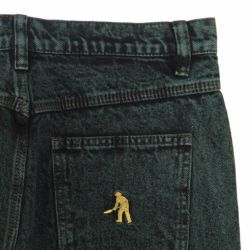 PASS~PORT JEANS パスポート パンツ ジーンズ WORKERS CLUB JEANS DARK GREEN OVERDYE スケートボード スケボー 4