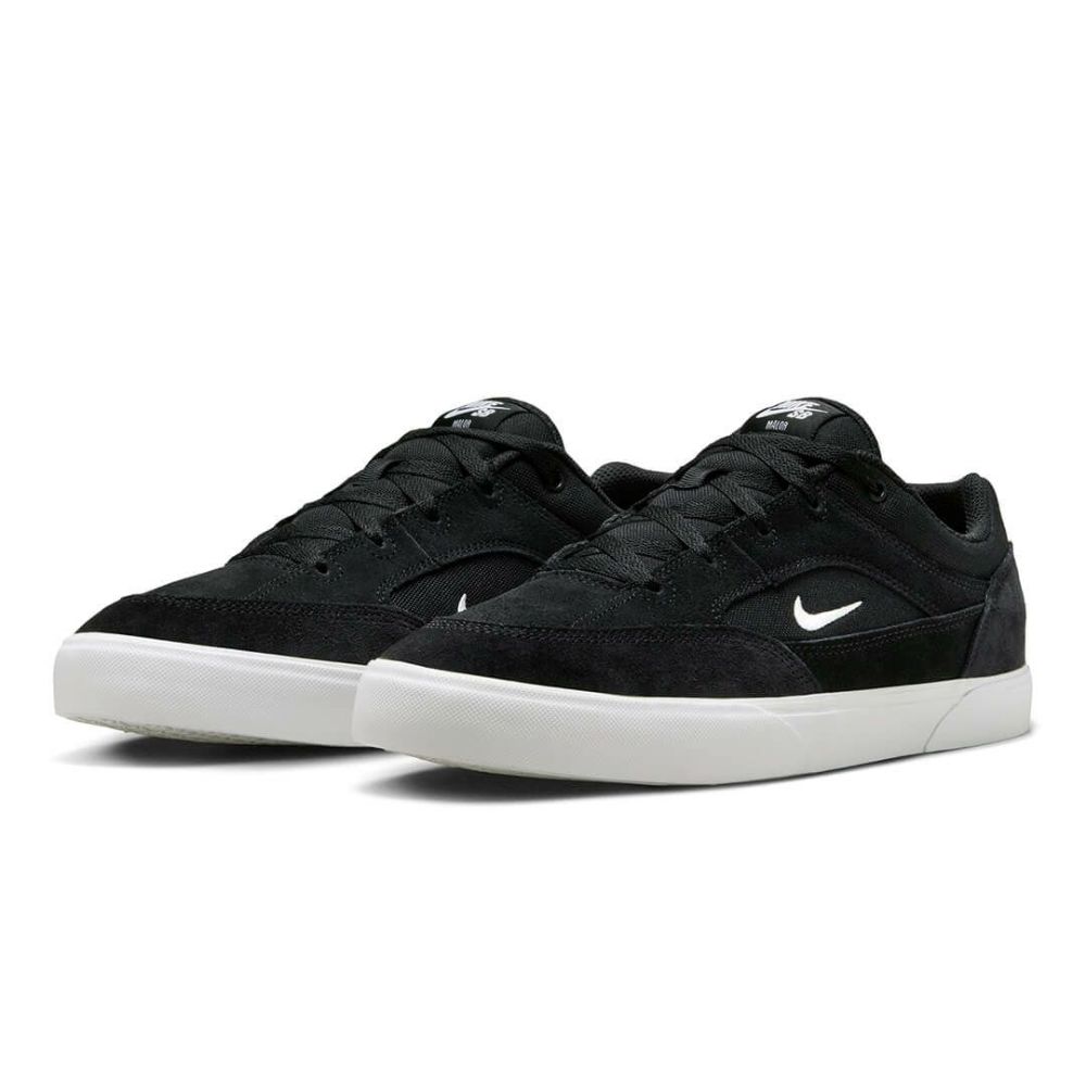 NIKE SB SHOES ナイキSB シューズ スニーカー MALOR FV6064-001 BLACK/WHITE/BLACK スケートボード スケボー