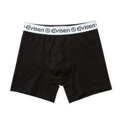 EVISEN UNDERWERE エビセン アンダーウェア MODERN COTTON STRETCH BRIEFS (2 PACK) BLACK/CHARCOAL スケートボード スケボー 1