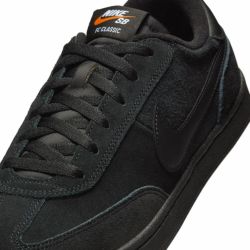 NIKE SB SHOES ナイキSB シューズ スニーカー FC CLASSIC 909096-002 BLACK/BLACK/BLACK スケートボード スケボー 7