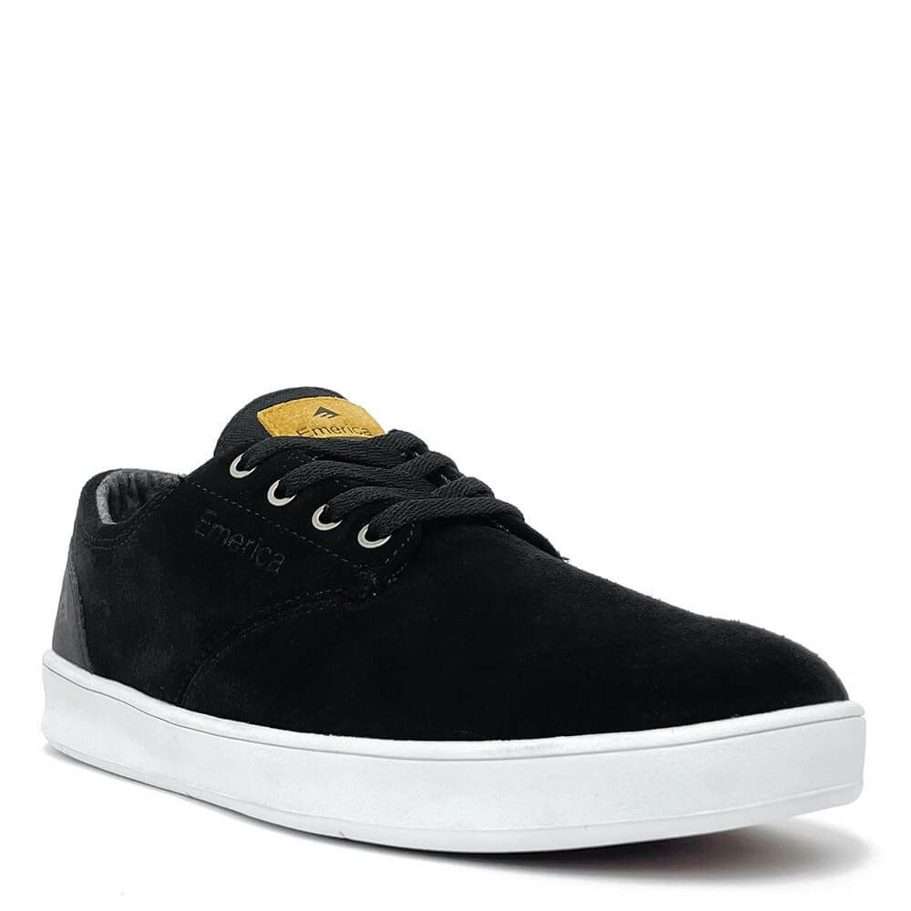 EMERICA SHOES エメリカ シューズ スニーカー THE ROMERO LACED BLACK/BLACK/WHITE スケートボード スケボー