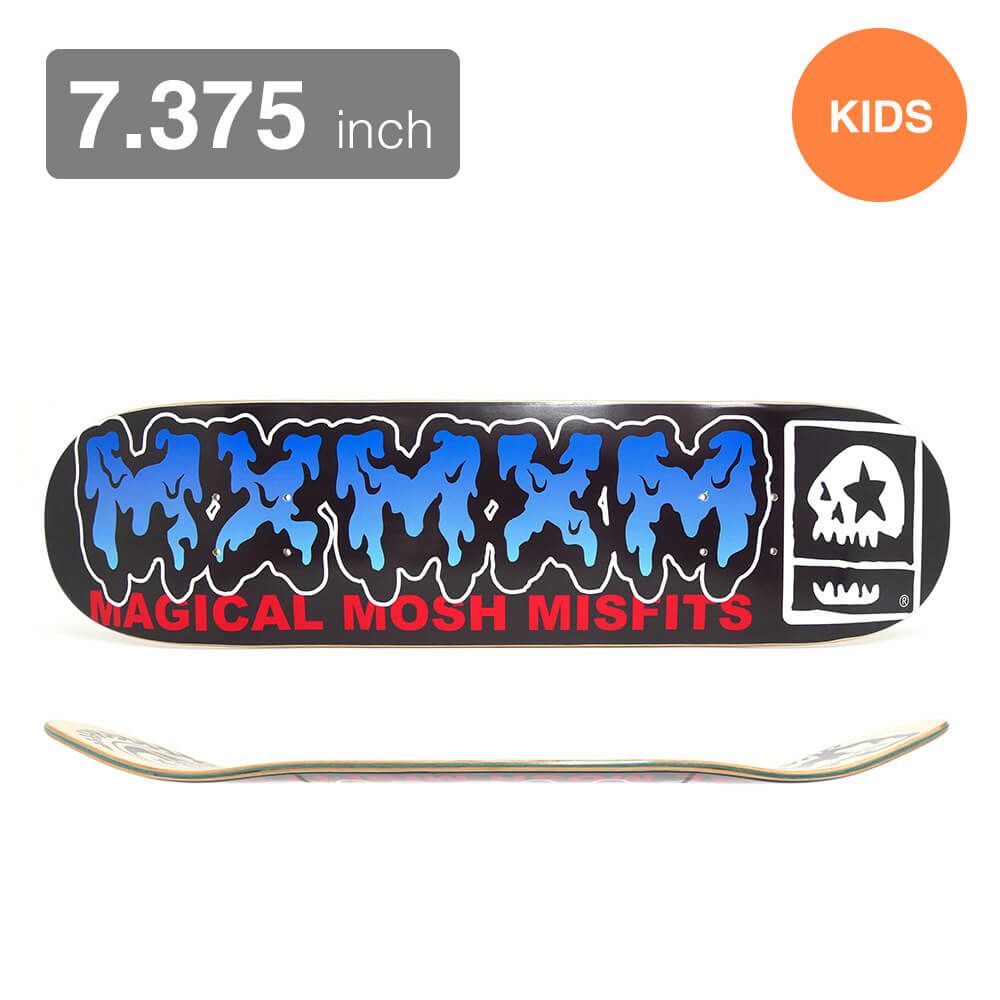 MAGICAL MOSH MISFITS DECK マジカルモッシュミスフィッツ デッキ（子供用） TEAM MxMxM KIDS BLUE 7.375 スケートボード スケボー