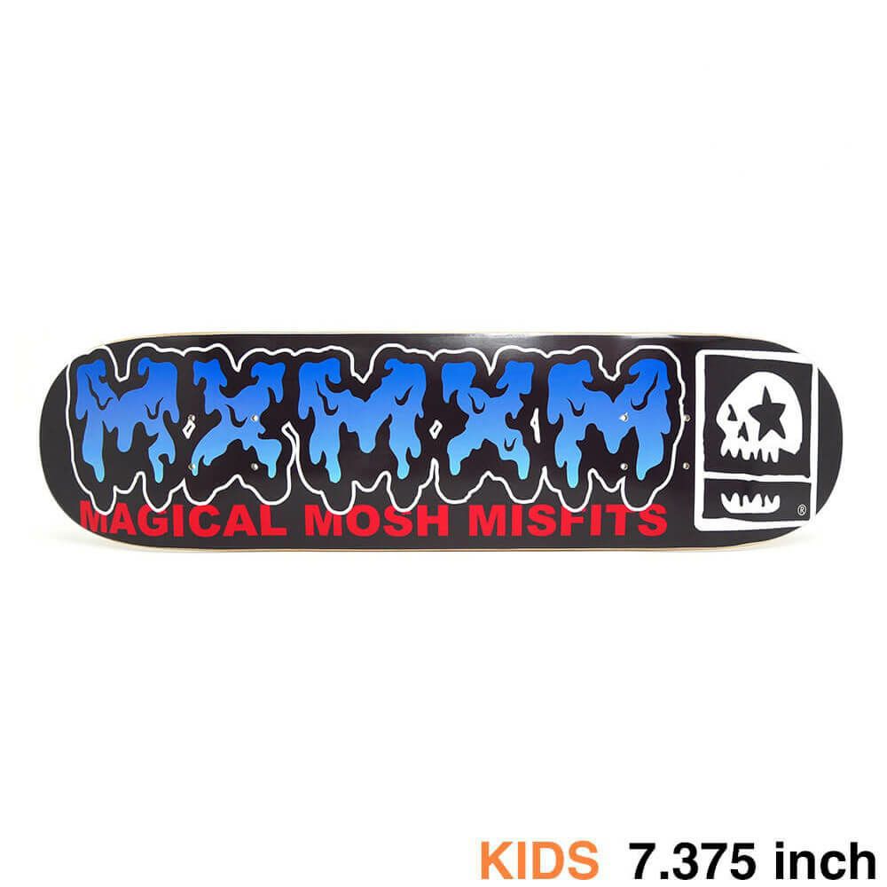 MAGICAL MOSH MISFITS DECK マジカルモッシュミスフィッツ デッキ（子供用） TEAM MxMxM KIDS BLUE 7.375 スケートボード スケボー