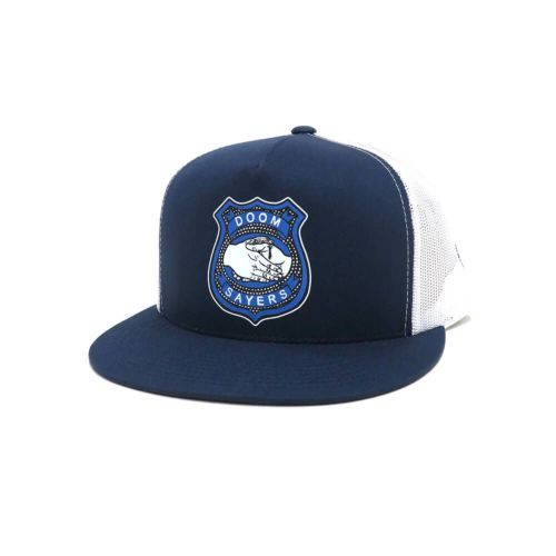 DOOM SAYERS MESHCAP ドゥームセイヤーズ メッシュキャップ CORP COP TRUCKER NAVY/WHITE スケートボード スケボー 