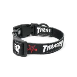 THRASHER DOG COLLAR スラッシャー ドッグカラー（首輪）DOG COLLAR SMALL 3/4（US企画） スケートボード スケボー 1