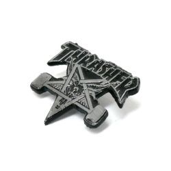 THRASHER BADGE スラッシャー バッジ SKATE GOAT LAPEL PIN（US企画） スケートボード スケボー 1