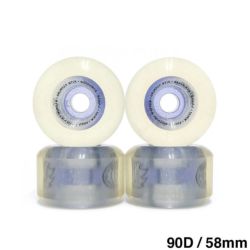 SPITFIRE WHEEL スピットファイヤー ソフトウィール（クルーザー） SAPPHIRES 90DU CRUISER RADIALS GRIMPLE DUST クリア 58mm スケートボード スケボー