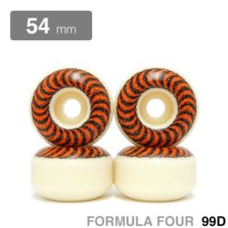 SPITFIRE WHEEL スピットファイヤー ウィール FORMULA FOUR (F4) CLASSIC 99D FURRY CLASSIC ORANGE 54mm スケートボード スケボー