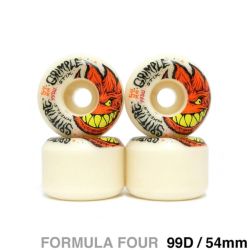SPITFIRE WHEEL スピットファイヤー ウィール FORMULA FOUR (F4) LOCK-IN FULL 99D GRIMPLEHEAD 54mm スケートボード スケボー