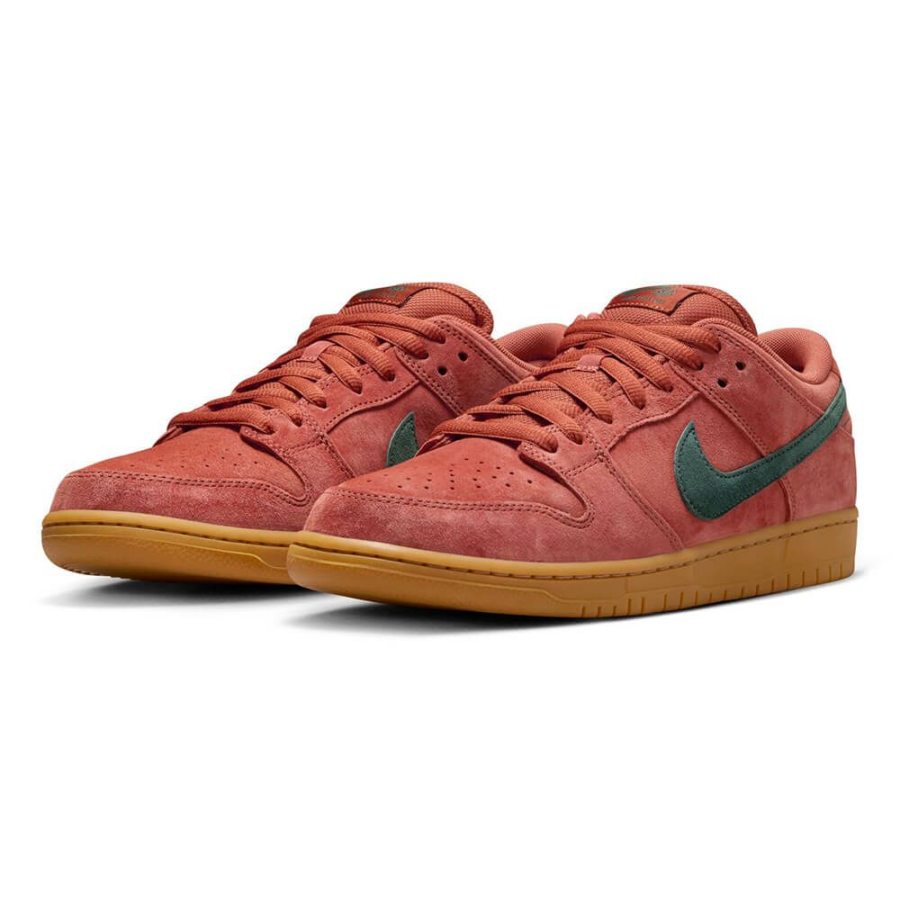 NIKE SB SHOES ナイキSB シューズ スニーカー DUNK LOW PRO "BURNT SUNRISE" 茶/緑/ガム HF3704-800 スケートボード スケボー