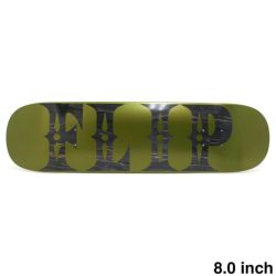 FLIP DECK フリップ デッキ TEAM HOW LOGO GOLD 8.0 スケートボード スケボー