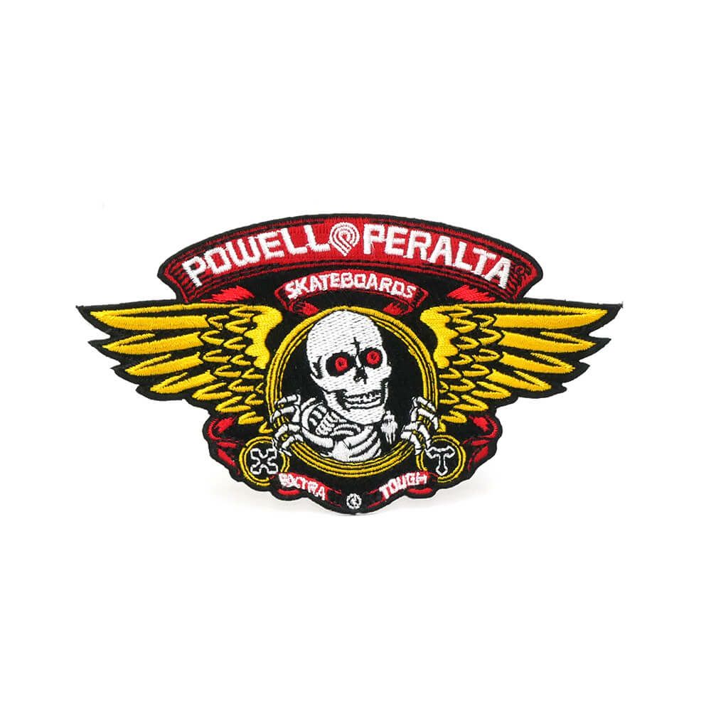 POWELL PERALTA PATCH パウエルペラルタ ワッペン WINGED RIPPER 5INCH スケートボード スケボー