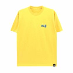 DROOG T-SHIRT ドゥルーグ Tシャツ MAKE MONEY YELLOW スケートボード スケボー 