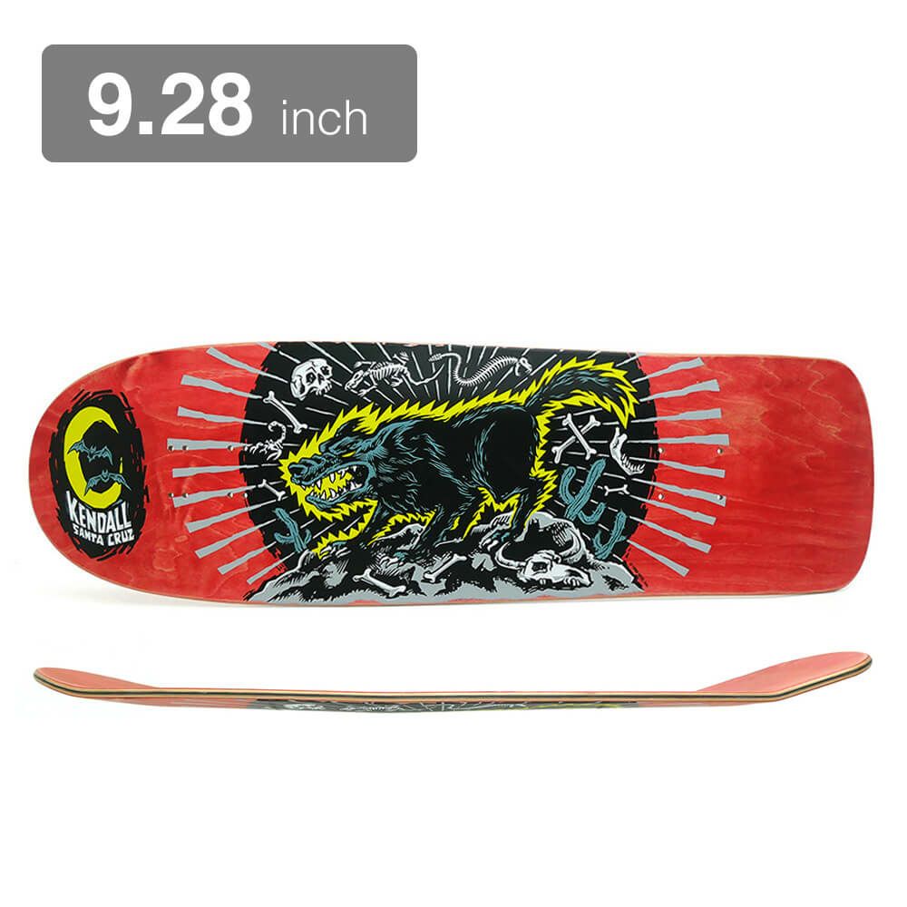 SANTA CRUZ DECK サンタクルーズ デッキ JEFF KENDALL WOLF REISSUE 9.28 スケートボード スケボー |  スケートボードのカリフォルニアストリート