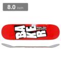 BAKER DECK ベイカー デッキ ANDREW REYNOLDS STACKED RED B2 8.0 スケートボード スケボー