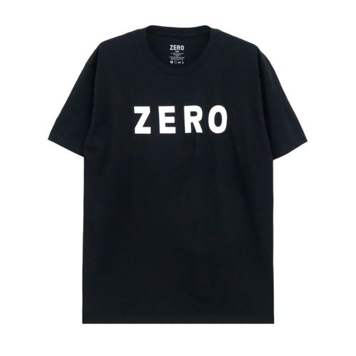 ZERO T-SHIRT ゼロ Tシャツ ARMY BLACK スケートボード スケボー 