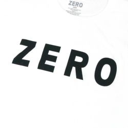 ZERO T-SHIRT ゼロ Tシャツ ARMY WHITE スケートボード スケボー 1