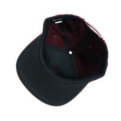 THUNDER CAP サンダー キャップ WORLDWIDE SNAPBACK MAROON スケートボード スケボー 3