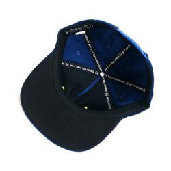 KROOKED CAP クルキッド キャップ SKRIPT SNAPBACK BLUE/YELLOW スケートボード スケボー 3